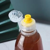 蜂蜜瓶挤压分装瓶家用密封玻璃罐玻璃瓶挤酱瓶按压式装蜂蜜的瓶子