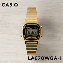 Casio卡西欧女表复古闹钟手表电子表小方块金表LW/LQ/LA670/680