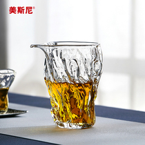 美斯尼玻璃公道杯加厚耐热分茶器公杯茶漏套装功夫茶具配件分茶杯