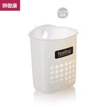 吸管收纳筒可挂厨房工具收纳桶收纳盒筷笼子壁挂式家用置物架沥水