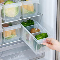 保鲜盒冰箱专用收纳神器分隔置物盒蔬菜收纳箱厨房收纳盒子储物盒