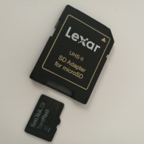雷克沙TF转SD MicroSD适配器卡托转接卡 UHS-II相机游戏机4.0卡套