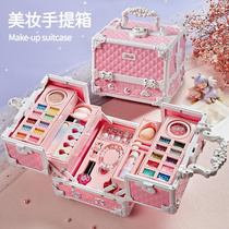 儿童化妆品套装小女孩玩具彩妆盒网红小公主化妆套盒女童生日礼物