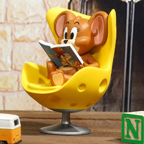 Soap Studio猫和老鼠杰瑞芝士椅子阅读时光手办潮玩送礼