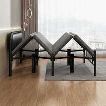 现代简约便携式简易双人折叠床1.5米家用款成人出租屋午休单人床