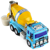 可出料超号大水泥罐车搅拌车儿童男孩子仿真工程汽车模型玩具卡车