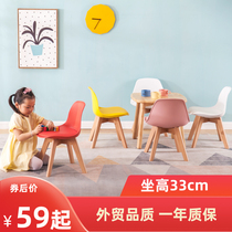 儿童学习椅塑料靠背儿童椅写字椅培训班小椅子家用幼儿园座椅凳子