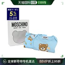 日本直邮Moschino 连身衣套装泰迪熊儿童童装 MOSCHINO M5Y017-LA