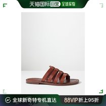 香港直邮Brunello Cucinelli 布内罗 古奇拉利 男士 皮质凉鞋