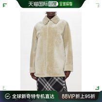 【99新未使用】香港直邮Burberry 巴宝莉 女士 可反穿毛羊皮夹克