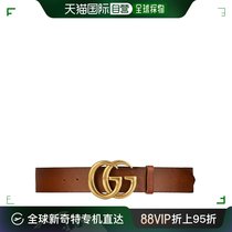 【99新未使用】香港直邮GUCCI 棕色男士腰带 406831-CVE0T-2535