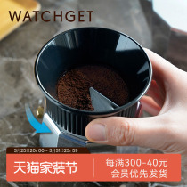watchget摩卡壶布粉器 单双阀接装填粉环器 咖啡配件防撒圆形滤纸