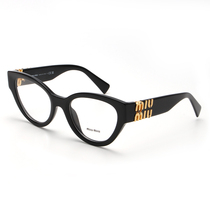 MIUMIU缪缪眼镜架女23新款舒适VMU 01V全框板材超轻光学眼镜框男