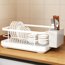 碗盘收纳架家用碗架厨房沥水架放碗盘子碗碟置物架餐具碗筷收纳盒