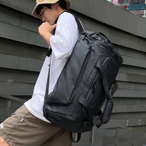 手提旅行包大容量男游泳健身包多功能双肩包出差旅游行李包运动包