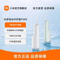 小米立式冲牙器 F300 洗牙器水牙线 创新散射脉冲 4档模式3种喷嘴