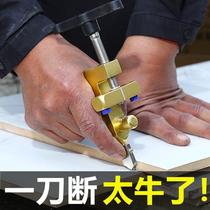 新款玻璃瓷砖开界器手握式切割刀瓷砖刀开介器瓦工工具开片定位器