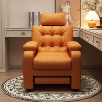 沙发客厅小户型2023新款出租房单人布艺沙发卧室可躺可睡懒人椅子