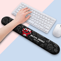 创意小怪兽键盘手托男女生舒适柔然硅胶鼠标垫护腕动漫3D立体手枕