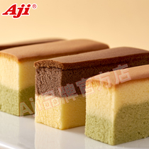 Aji牛奶抹茶味蛋糕无蔗糖添加充饥早餐懒人速食面包整箱小零食品