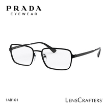 Prada光学镜架近视眼镜黑色男款0PR 57XV 亮视点眼镜