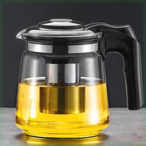 茶壶玻璃耐高温加厚大容量茶水壶家用养生茶具套装大号泡水泡茶壶