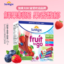 加拿大SunRype水果条24条进口果丹皮0添加纯水果宝宝健康营养零食