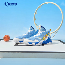 乔丹儿童篮球鞋男童运动鞋网面透气耐磨防滑学生训练中大童运动鞋