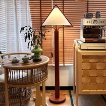 客厅Vintage中古风格复古丹麦设计风格樱桃木柚木美式卧室落地灯