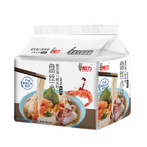 香港超力盘丝小纤紫苏海八鲜米粉懒人方便速食细米线即食原味袋装