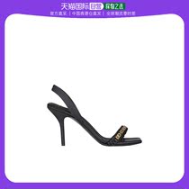 香港直邮Givenchy 黑色G 链条编织凉鞋 BE306JE1DS