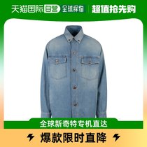 香港直邮Versace 牛仔衬衫式夹克 10086011A055611D500