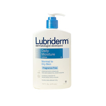 美国Lubriderm保湿滋润身体乳473ml蓝色露比离登露比丽登路比黎登