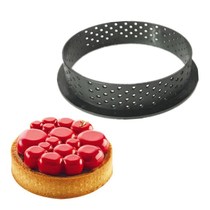 1/2pcs Circular Tart Ring French Dessert Stainless Steel Per