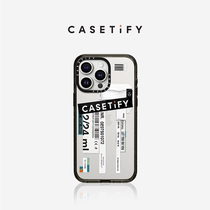 CASETiFY贴纸拼贴Casetify适用于iPhone15/14/13/12/Plus/Pro/Max防摔手机壳