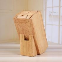 。多功能实木刀座木质创意菜刀收纳盒木头木制刀架放刀具的架子厨