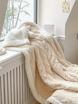毛毯厚款冬天高克重牛奶绒冬季保暖双层加厚单双人毯子办公室午睡