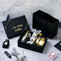 抖音礼物盒子男生款女生生日礼盒包装盒高档精致大号礼品盒送男。