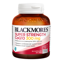 BLACKMORES澳佳宝高浓度辅酶q10软胶囊300mg30粒保护心脏澳洲进口
