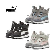 日本直邮PUMA Baby Kids Evolve Puretex 靴子休闲鞋冬季靴子冬季