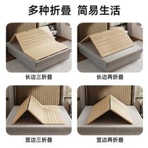 全实木硬床板折叠床板木板垫片硬板床垫板排骨架1.8米护腰护脊椎
