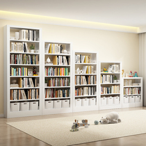 家用图书馆书架钢制落地多层书柜置物架客厅储物架展示柜收纳架子