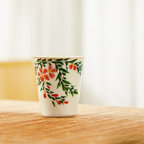 手绘复古青花瓷主人杯景德镇茶杯纯手工单杯中式个人杯陶瓷品茗杯