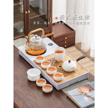 榜盛功夫茶具套装一体全自动小型客厅轻奢高档茶盘茶具茶台一整套