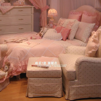 粉色格子.环保布料/床品布料/窗帘布料/桌布 定制整体家居
