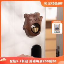 梵瀚 虎年风铃门挂开门提示冰箱贴挂件纯铜入户提醒门铃铃铛定制