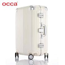 [热卖推荐]OCCA/鸥卡大容量纯PC拉杆箱旅行箱行李箱女 出国托运箱