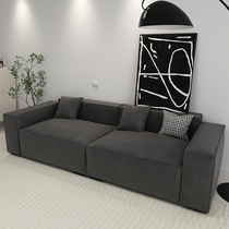 意式极简沙发客厅2023新款科技布沙发现代简约豆腐块沙发布艺沙发