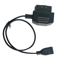 行车记录仪OBD降压线无损取电 USB模块停车监控+ acc熄火断电双模