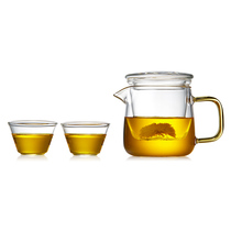 便携式茶具旅行套装玻璃泡茶器家用小茶壶功夫茶杯简约玻璃快客杯